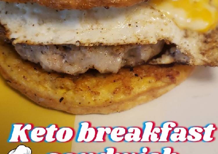 Simple Way to Make Ultimate Keto Breakfast Sandwich