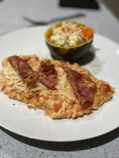 A picture of Tomato risotto.