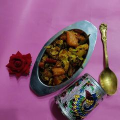A picture of Mix Vegetable curry.