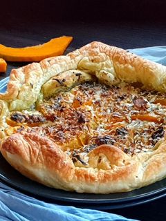Foto di Torta salata con la zucca