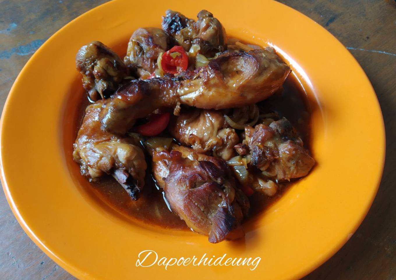 Ayam goreng saus Thailand