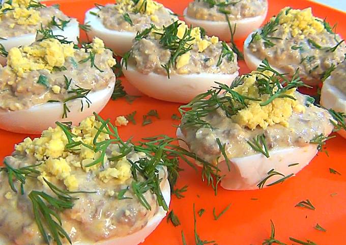 Фаршированные яйца (более рецептов с фото) - рецепты с фотографиями на Поварёgarant-artem.ru