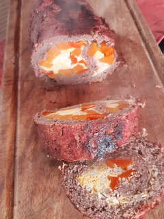 Una foto de Pan de carne relleno
