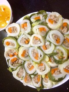 Hình của món Bắp cải cuộn thịt.