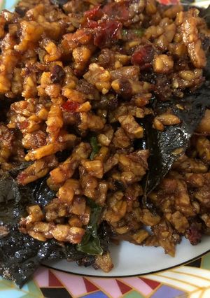 Foto resep Kering tempe pedes manis asem