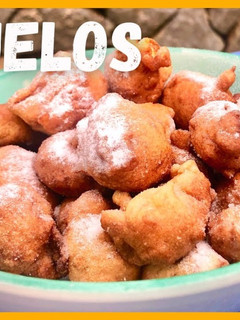 Foto principal de Buñuelos de manzana caramelizada para Semana Santa