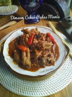 Foto resep Dimsum Ceker Pedas Manis