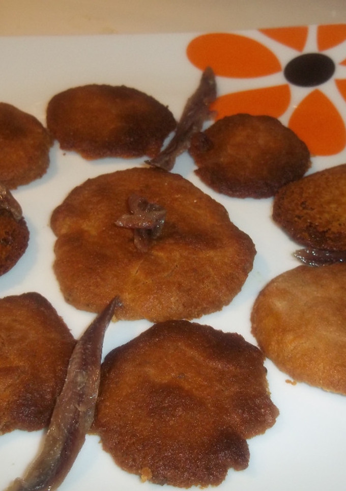 Una foto de Crackers de anchoa