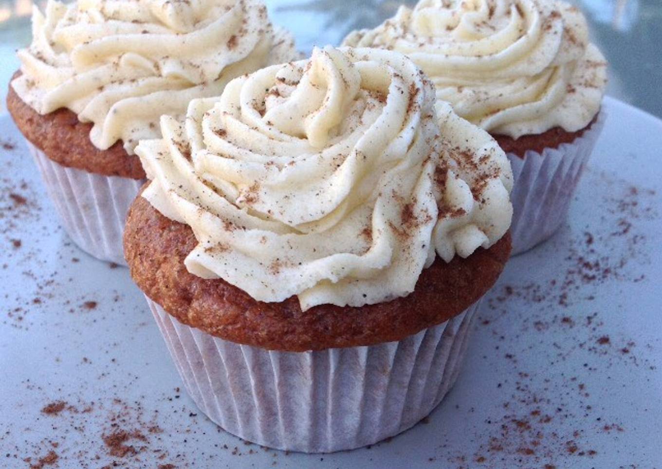 Cupcakes de calabaza