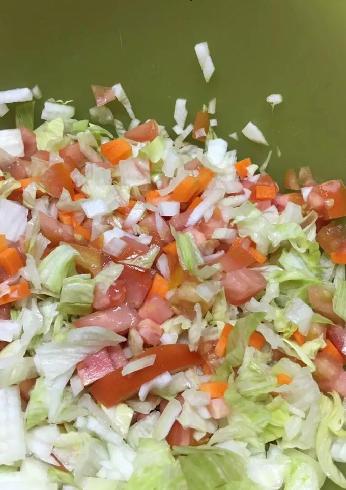 Una foto de Ensalada de Garbanzos