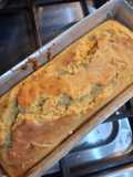 Budin de banana y harina de almendras