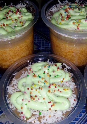 Foto resep Puding lumut fantasi #KamisManis #BikinRamadanBerkesan