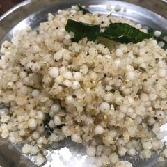 A picture of Sabudana Khichdi.