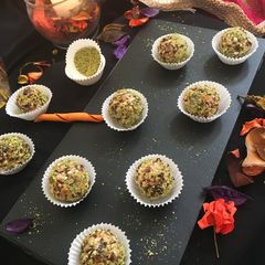 A picture of Dry Fruit Ladoos.