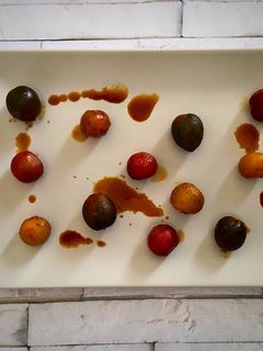 Una foto de Tomates cherry agridulces