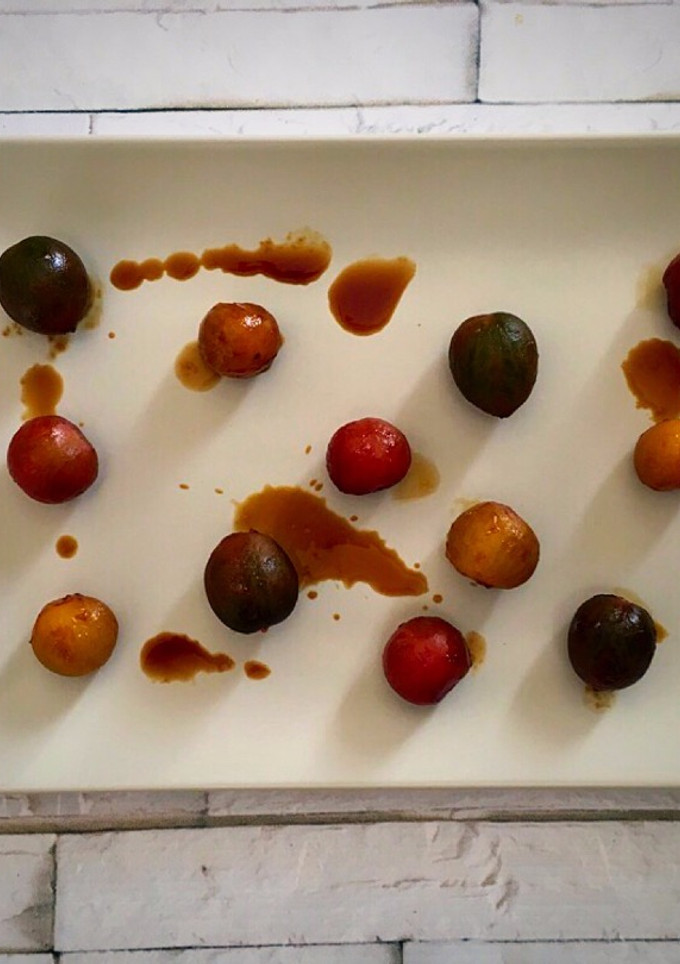Una foto de Tomates cherry agridulces