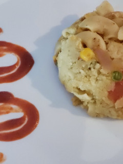 A picture of Macaroni upma.