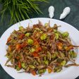 Tumis teri jengki pete