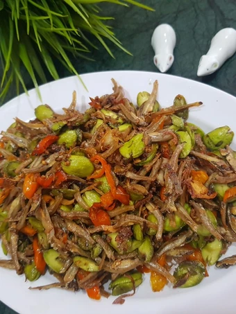 Langkah Mudah untuk Menyiapkan Resep Tumis teri jengki pete yang Uenak Anti Ribet, Uenak Banget