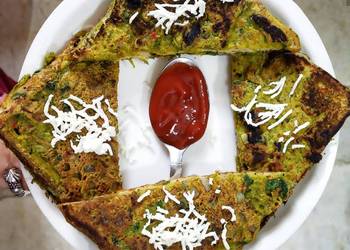 Without Fail Making Recipe Green bread toast Delicious Perfect