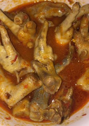 Foto resep Ceker Masak Bumbu Merah