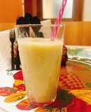 Smoothie με λωτό, μπανάνα και μήλο