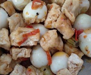 Cara Memasak Cepat Jangan Pedes Tahu Telor Puyuh Ala Rumahan