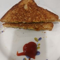 Cheese-Capsicum Sandwich A picture of Cheese-Capsicum Sandwich.