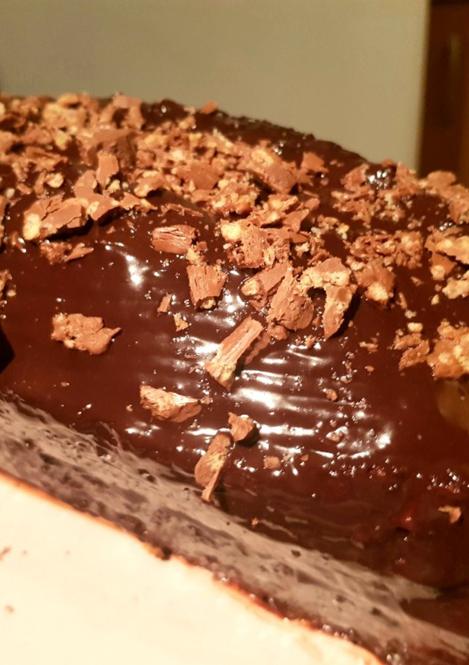 Una foto de Bizcocho doble chocolate