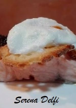 Foto di Salmone con uovo fondente!