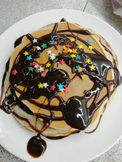 Una foto de Hotcakes esponjosos y fáciles