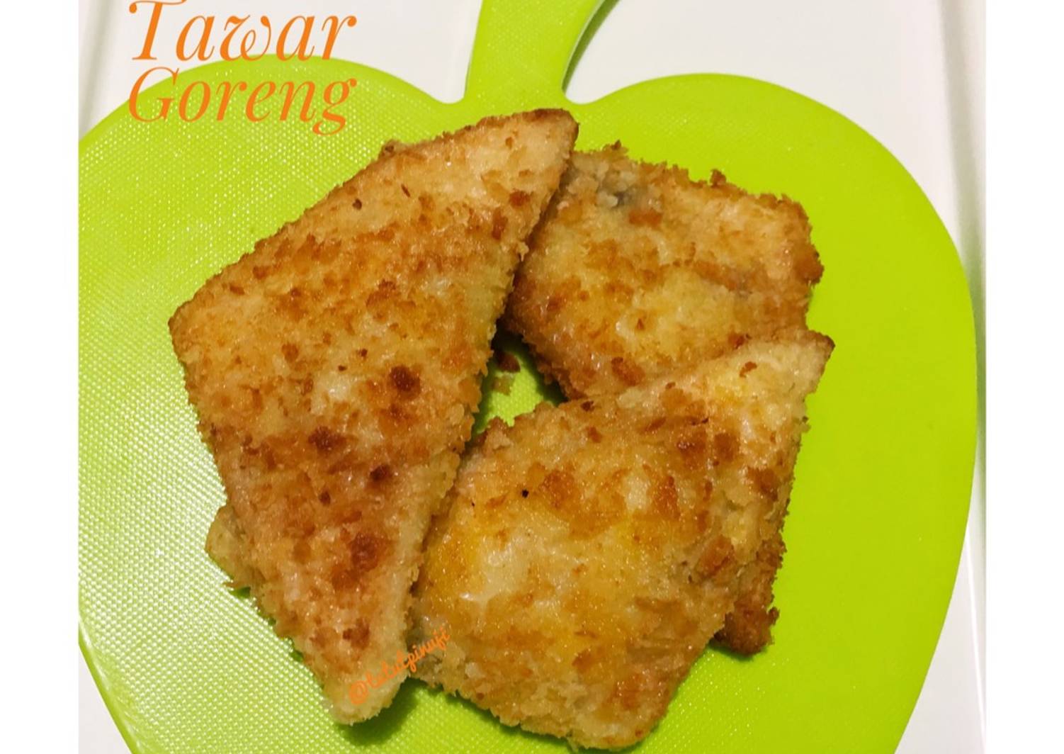  Resep  Roti  Tawar  Goreng  MPASI Snack Juga Bisa 1y oleh 