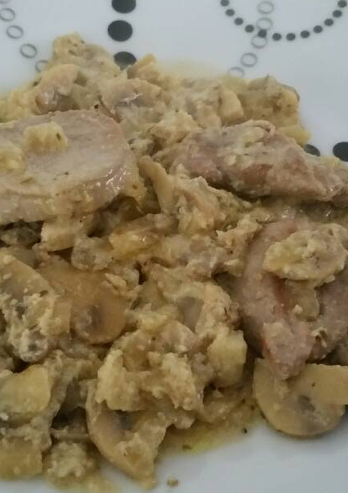 Una foto de Solomillo de cerdo al yogurt