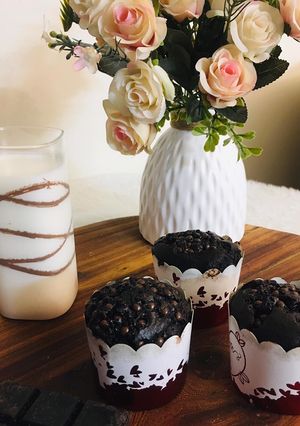 عکسی از دستور مافین شکلاتی
