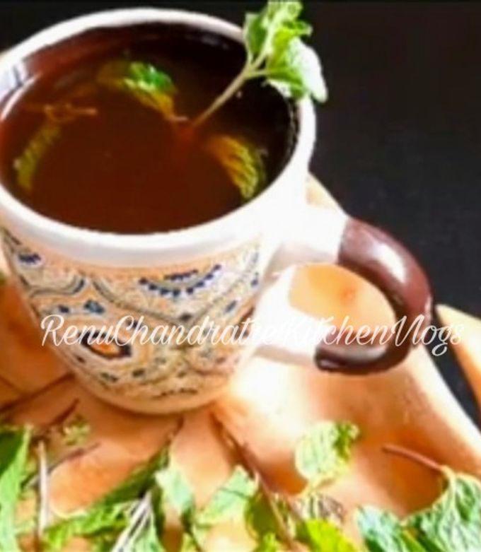 मिंट लेमन टी (mint lemon tea recipe in Hindi) रेसिपी मुख्य फोटो