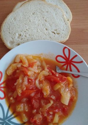 Lecsó recept fotója