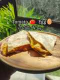 Tomato 🍅 Egg🥚 Tortilla Wrap