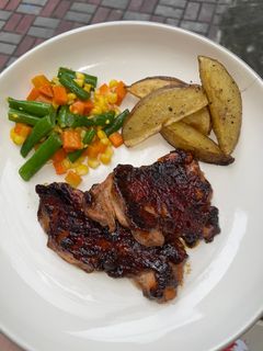 Foto resep Chicken Steak Saos BBQ