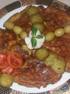 عکسی از دستور کوکو لوبیا سبز