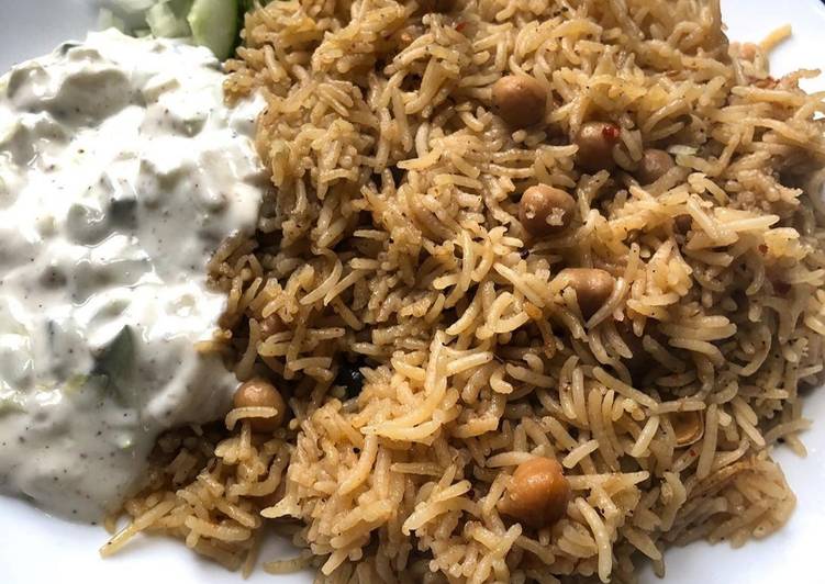 How to Make Favorite Channa pulao