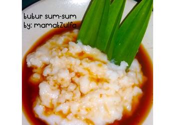 Resep Terbaik Bubur Sum-Sum (a.k.a Jenang Baning) Lezat Mantap