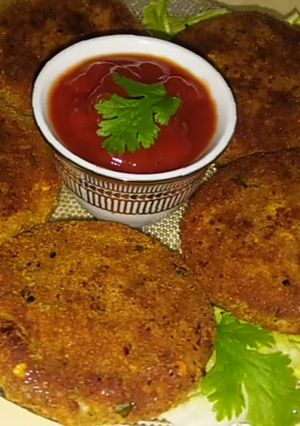 A picture of Chicken Shami Kabab.
