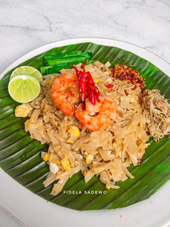 Foto resep Pad Thai (Mie Thailand) 100% Bahan Lokal!
