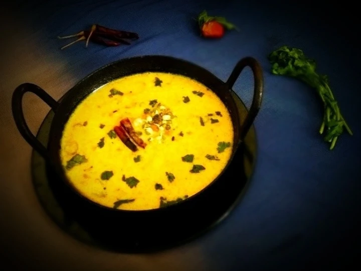 Recipe Sprouts Kadhi which Delicious