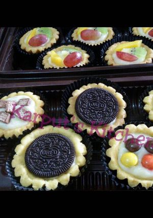 Foto resep Pie buah isi Vla vanila