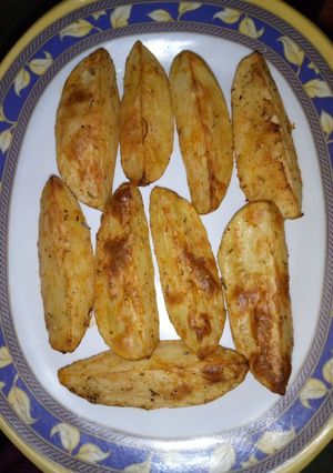 صورة لوصفة بطاطس ودجز