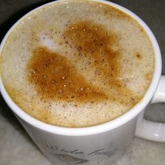 A picture of Cappuccino at home.