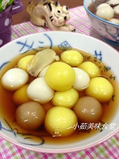 綜合湯圓 的食譜成品照片