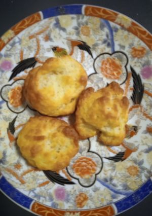 Une photo de Biscuits aérés au parmesan