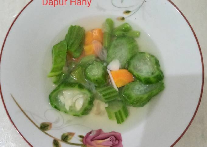 Resep Sayur Bening Gambas Oleh Fafa Hany Cookpad